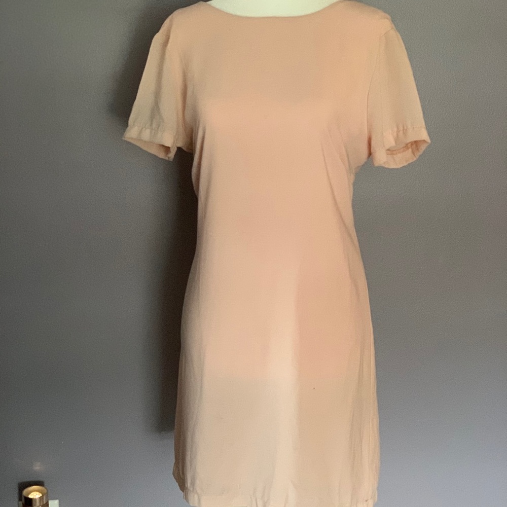 Short pink dress